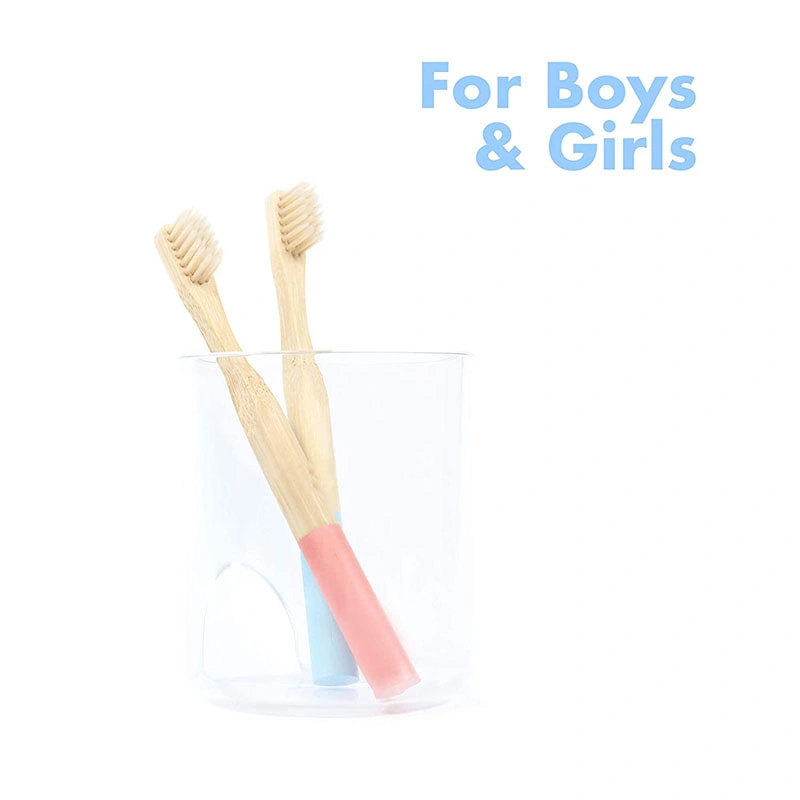 Wholesale Cheaper Price Customized Logo Wrapped Package Bamboo Toothbrush Bristle for Adult Kid