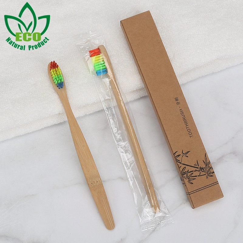 Wholesale Price 100% Natural Organic Degradable Eco Bamboo Toothbrush