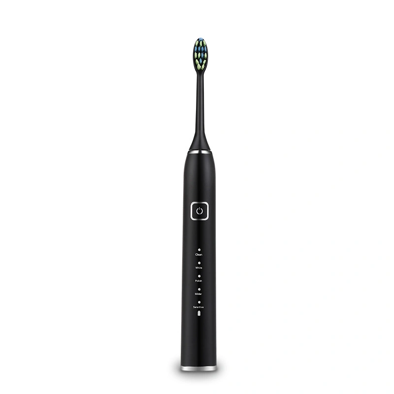 Adult Electric Rotary Toothbrush, Household Waterproof Soft Bristle Vibrating Toothbrush