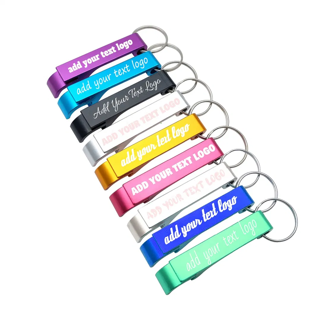 Custom Colorful Printing Stainless Steel Keyring Floss Concha Mexican Personalized Photo Self Defense Products Custom Bottle Opener Keychain