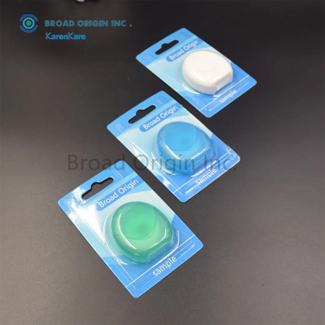 High Quality ISO CE Approved Ecofloss Dental Floss Waxed Wholesale OEM Free Sample Customized Eco Friendly Dental Floss