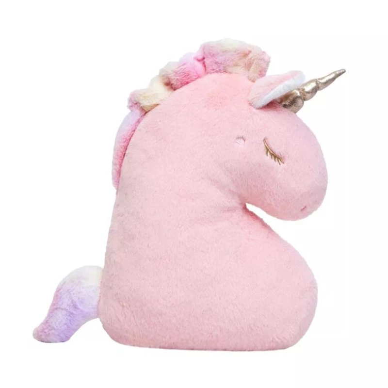 Wholesale Custom Easy to Clean Stuffed Soft Rainbow Plush Animal Unicorn Toy