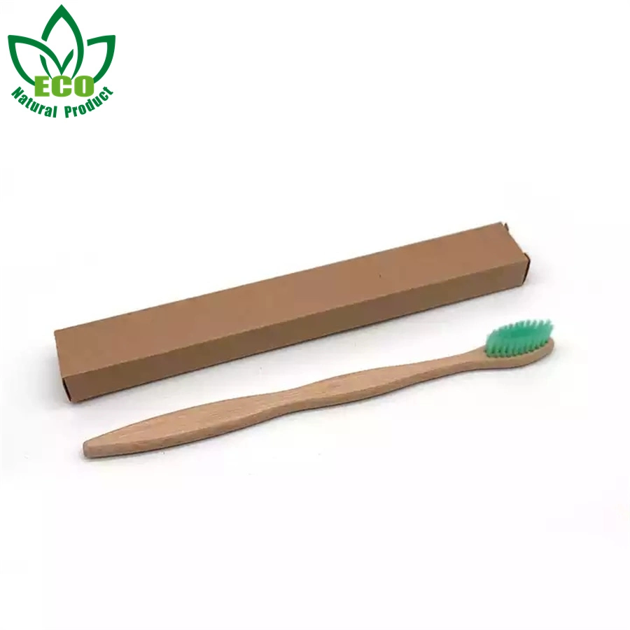 Wholesale Ecological Hotel Toothbrush Set Adult Biodegradable Premium Custom Logo Ultra Soft Bamboo Toothbrush
