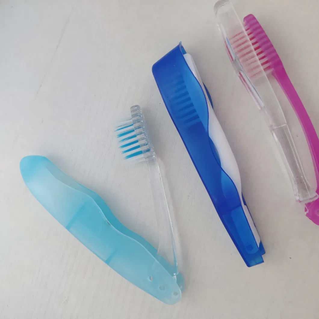 Foldable Disposable Convenient Toothbrush for Toohbrush Custom