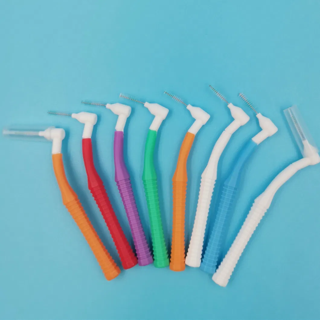 Disposable Interdental Brush Tepe Angle Interdental Brush Teeth Gap Brush