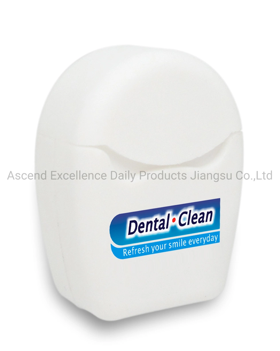 Df101-1 10 M Fresh up Dental Floss in Ergonomical Container