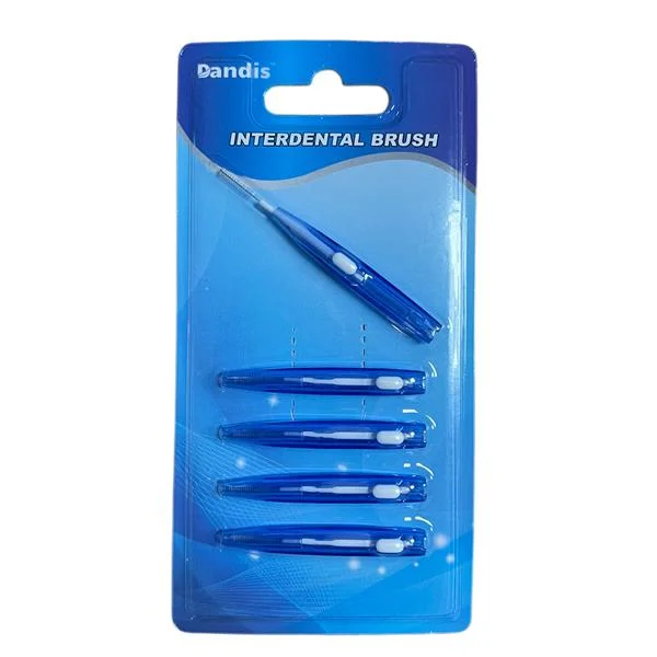 LK-S31C Orthodontic Brush Disposable Interdental Dental Proxa Bamboo Toothpicks Brush