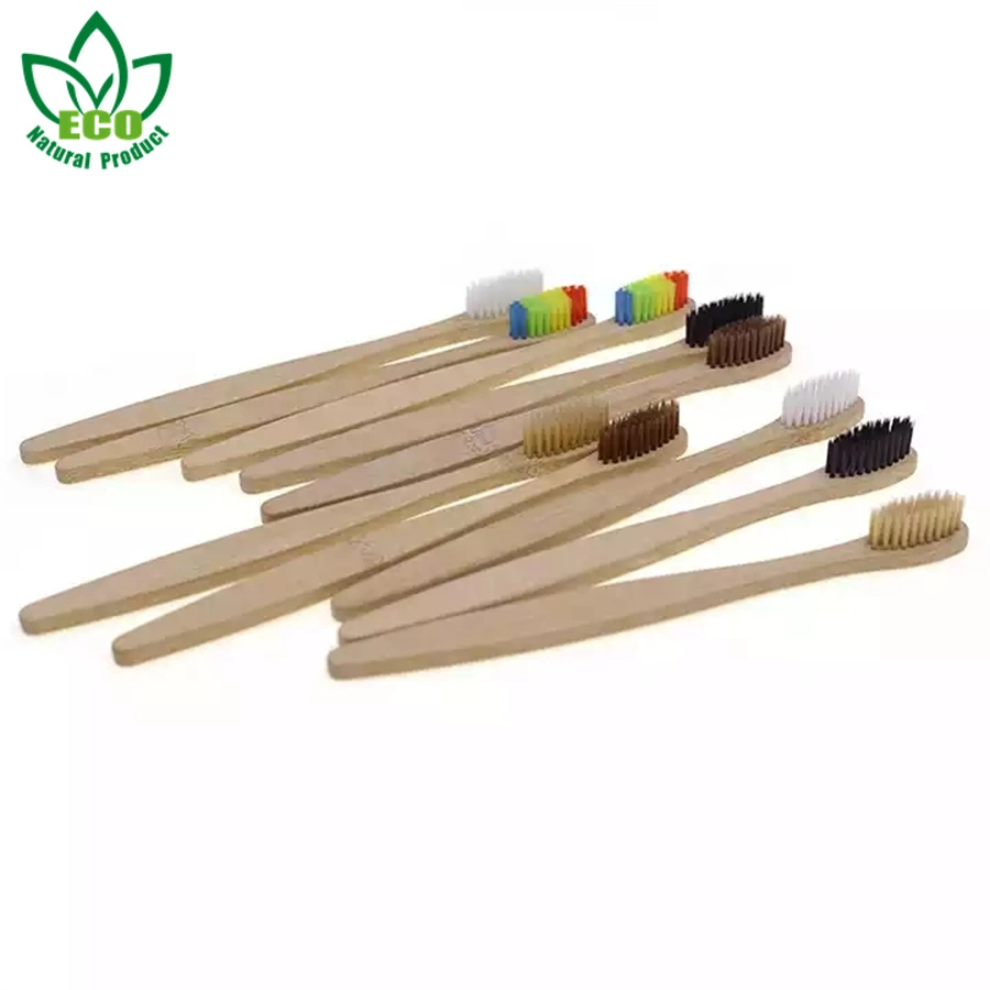 Wholesale Price 100% Natural Organic Degradable Eco Bamboo Toothbrush