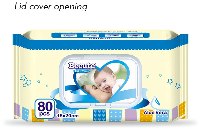 Disposable Baby Sanitizing Wet Wipes Sensitive Baby Wet Wipes