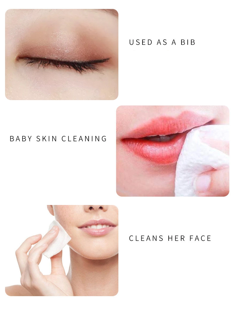 Private Label Organic Natural Biodegradable Makeup Remover Wet Facial Cleansing Cosmetic Oil Free Wipes