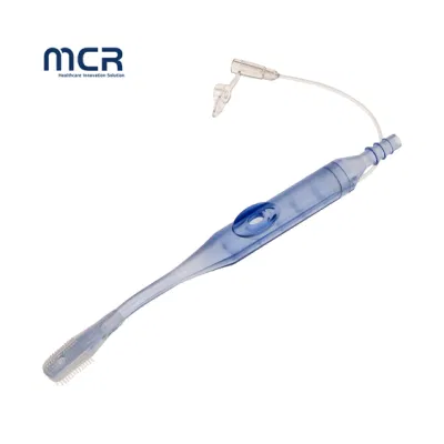Spazzolino con setole lucidate in nylon/impugnatura ergonomica antiscivolo/fondo aspirante/approvazione FDA
