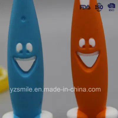 Spazzolino da aspirazione in gomma morbida per bambini di alta qualità FDA