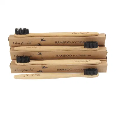 Più economico Natural Organic Bamboo Handle biodegradabile spazzolino ecologico con carbone Setole