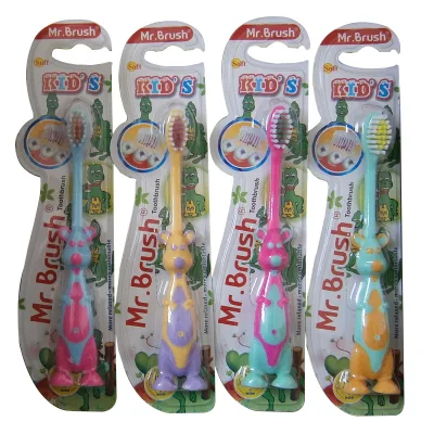 Cartoon Animal Toys spazzolino da denti bambino spazzolini da 4 a. 12
