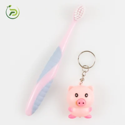 Con Toy Pink Pig setole morbide spazzolino Kid