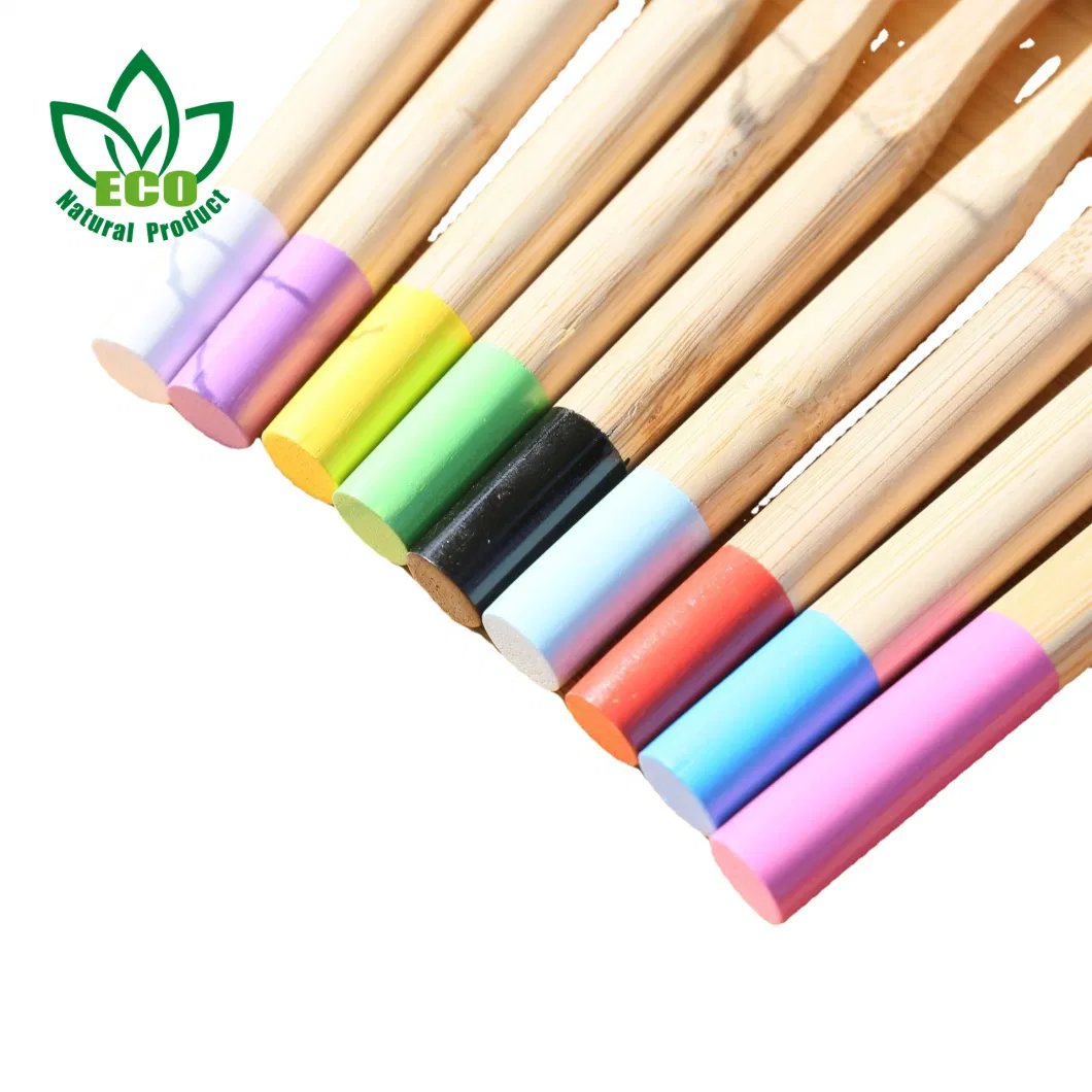 5pack Adult Bamboo Toothbrush Soft Bristles Eco Friendly Cepillo Dientes Bambu Toothbrush