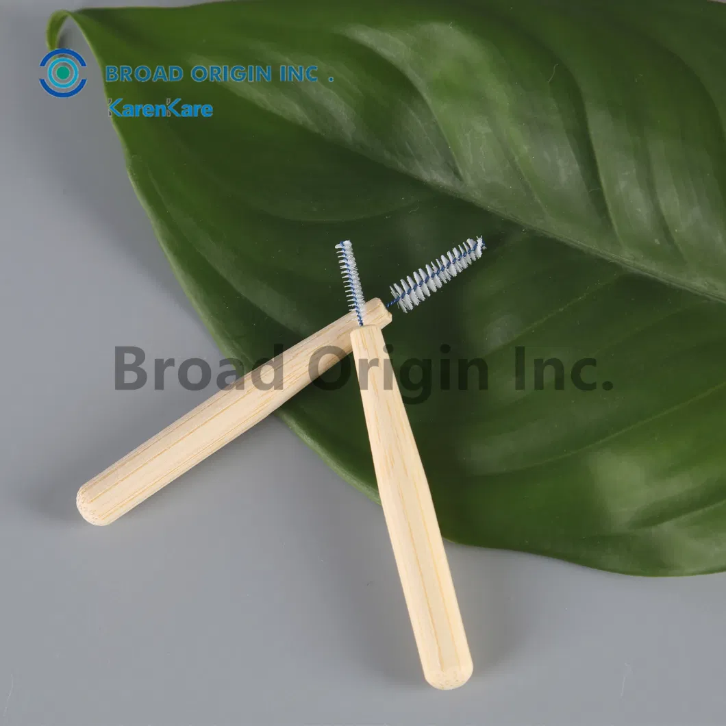 Wooden Bamboo L Type Interdental Brush (brush soft clean brush dental oral care)