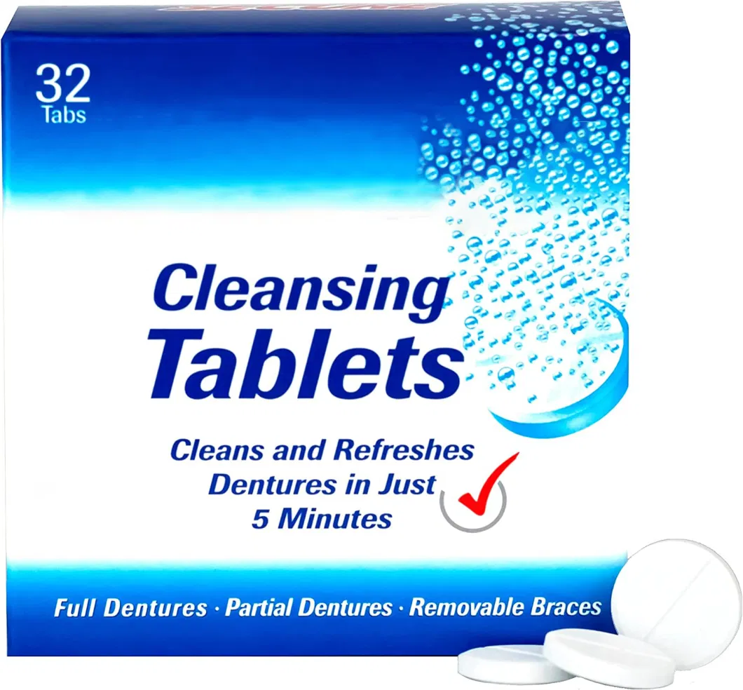 Dental Cleaning Tablet for Retainer, Denture for Fresh Mouth