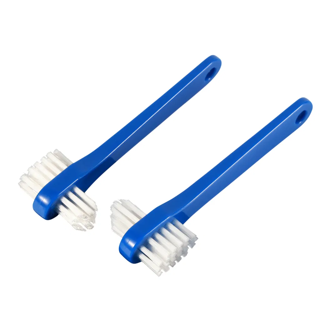 Double Head Premium Hygiene Denture Cleaner Brush for Denture Care