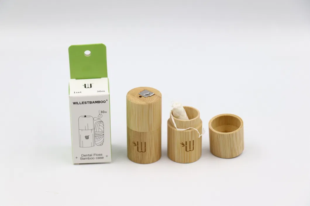 2020 Bamboo Products Supplier Customized Eco-Friendly Dental Floss for Adult