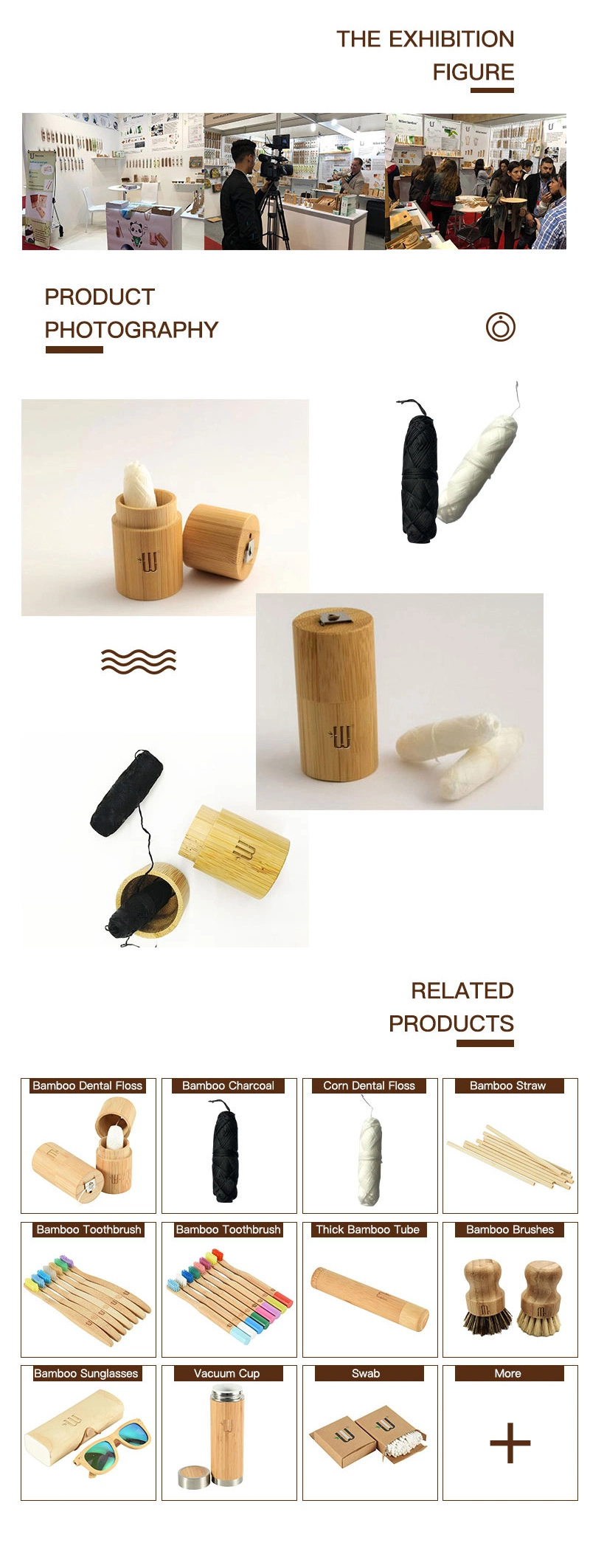 2020 Bamboo Products Supplier Customized Eco-Friendly Dental Floss for Adult