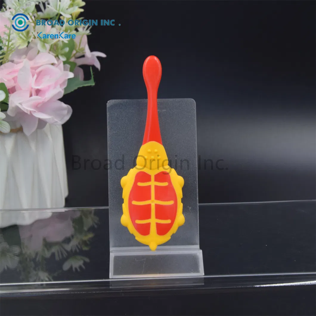 Corn Toothbrush Dental Brushes for Baby Wholesale Kids Toothbrush with Turtle Toy Children Teeth Brush Bulk OEM