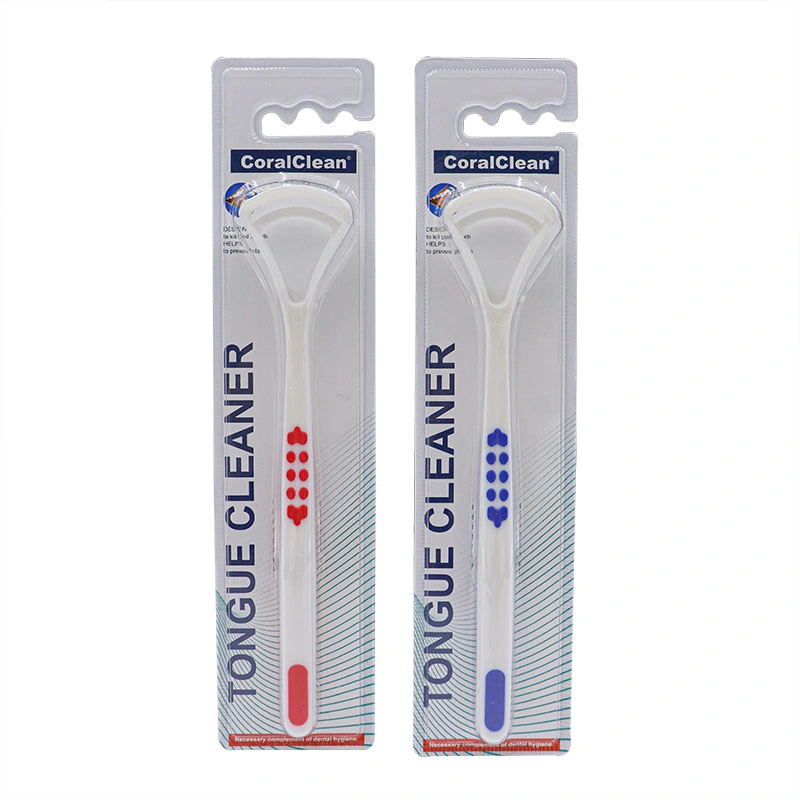 Customized Package High Quality Plastic Tongue Cleaner