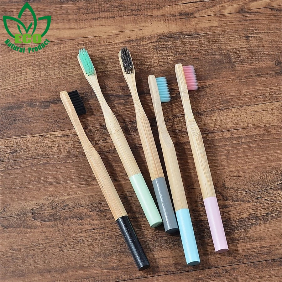 5pack Adult Bamboo Toothbrush Soft Bristles Eco Friendly Cepillo Dientes Bambu Toothbrush