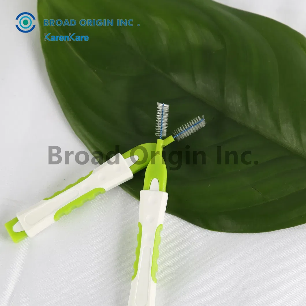 0.7mm Wholesale Bulk Portable Reusable Toothbrush Toothpick Dental Interdental Brush for Teeth Cleaning
