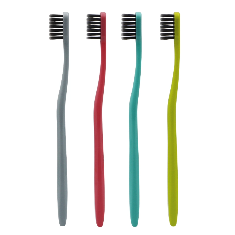 Travel Use Disposable Portable PP Handle Soft Bristles Adult Toothbrush