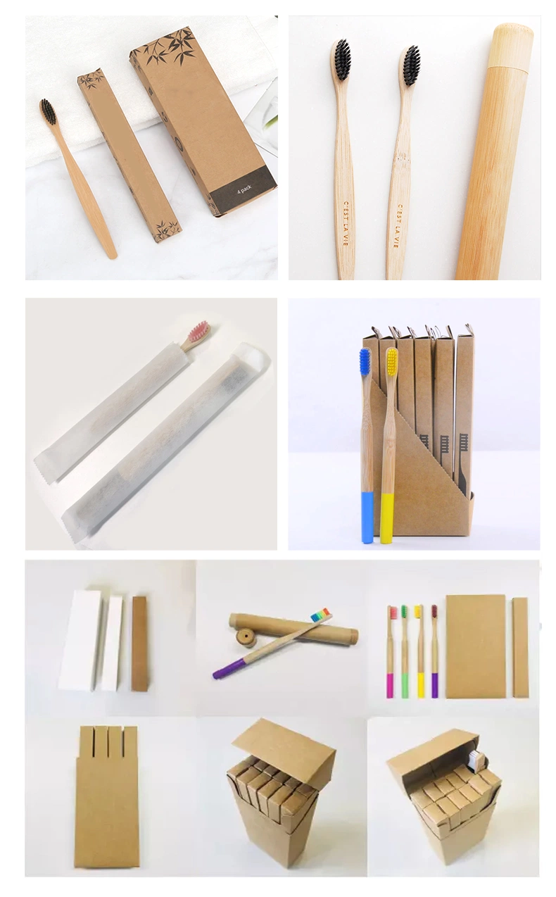 Wholesale Eco Environmental Bamboo Toothbrush Personal Logo