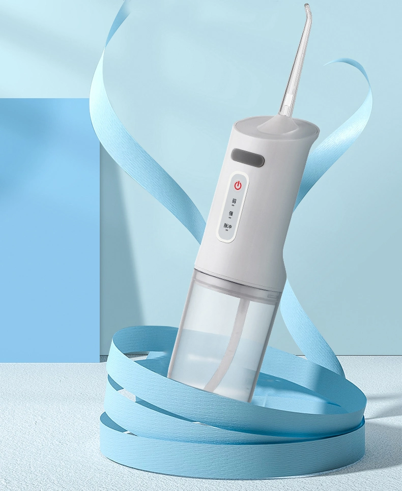 Portable 210ml 3 Modes Rechargeable Cordless Dental Irrigator Water Jet Oral Tooth Cleaner Water Flosser