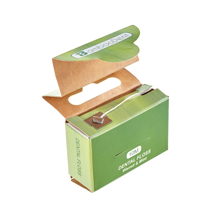 Hot Sale Manufacturer Box Package Dental Floss 10m