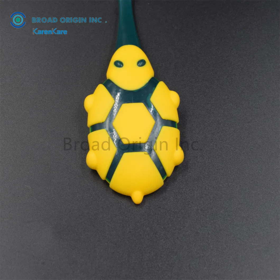 Corn Toothbrush Dental Brushes for Baby Wholesale Kids Toothbrush with Turtle Toy Children Teeth Brush Bulk OEM