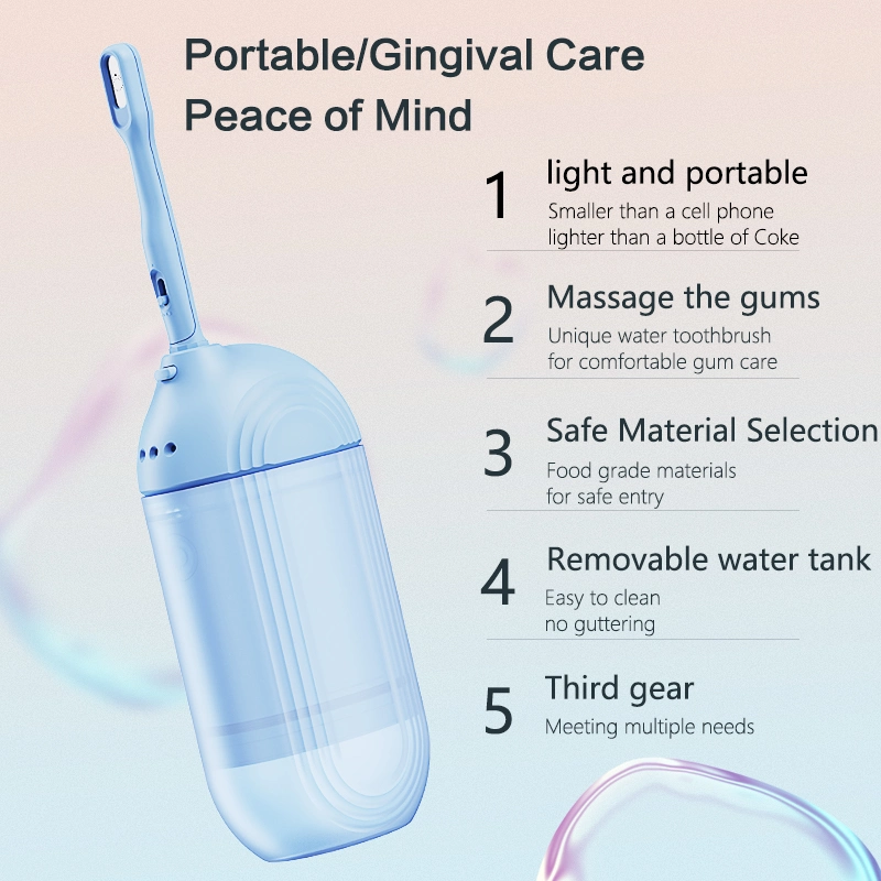 3 Mode Rechargeability Lightweight and Portable Toothbrush Water Toothbrush Oral Irrigator Water Flosser