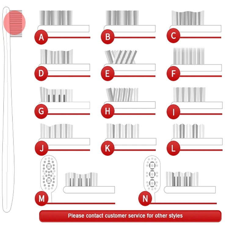 Wholesale OEM Ultra Soft Filament Adult/ Kid Toothbrush