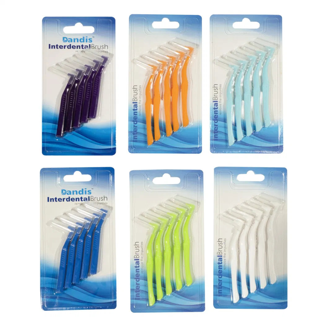 Disposable Dental Toothpicks Interdental Brush Reusable