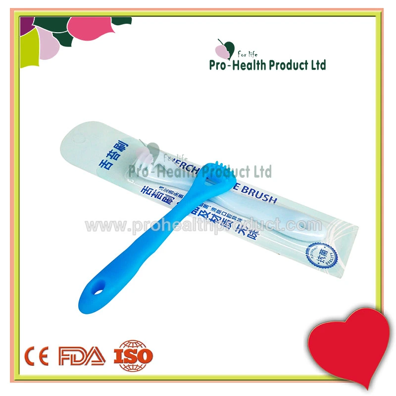 Wholesale Household Oral Health Care Products Plastic Tongue Cleaner Scraper