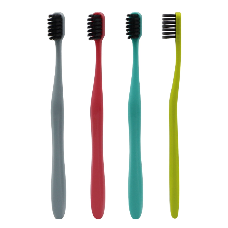 Travel Use Disposable Portable PP Handle Soft Bristles Adult Toothbrush