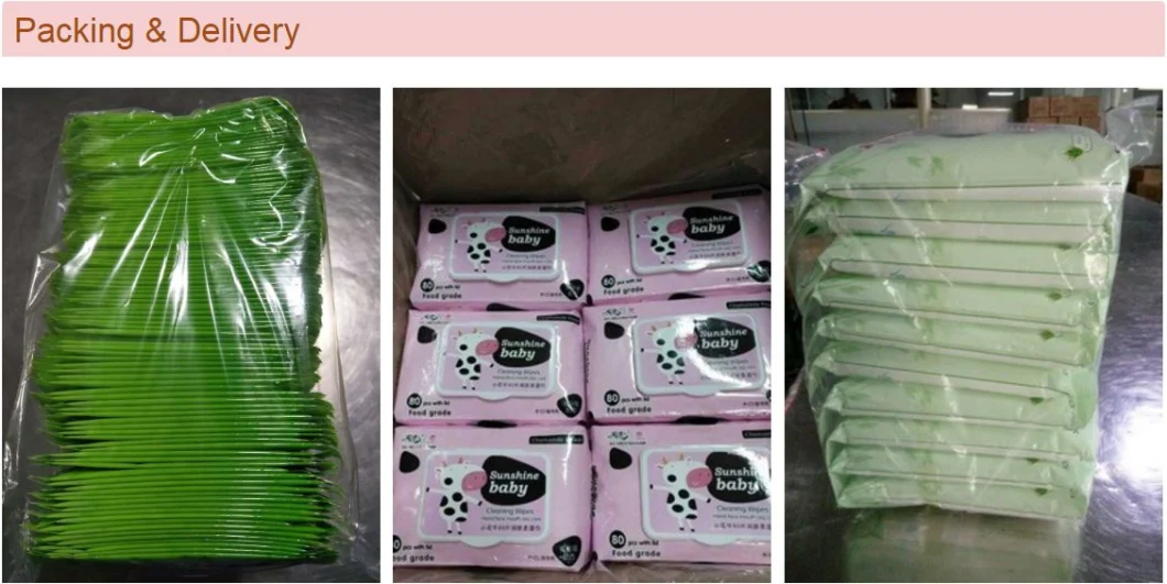 Disposable Personalized China Supplier OEM Custom Baby Wipes 120 Count with Plastic Lid