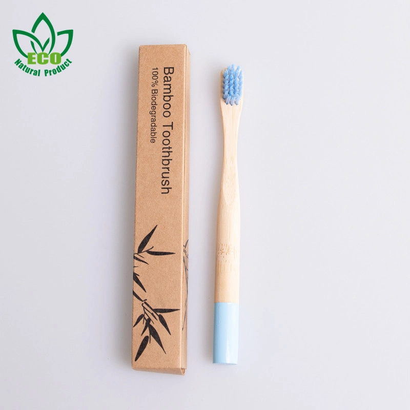 2022 Eco-Friendly Kid Bamboo Toothbrush and Tools for Oral Wholesale Cheap Children Bamboo Toothbrushes