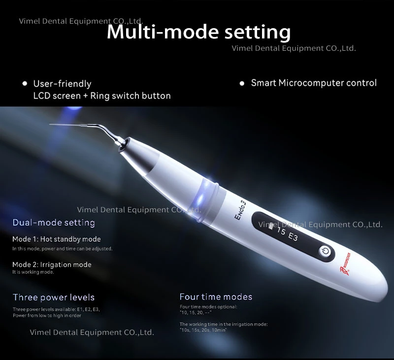 Woodpecker Ultrasonic Endo 3 Activate Device Wireless Ultrasound Activator Sonic Oral Irrigator