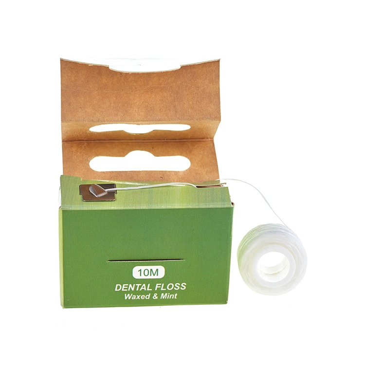 Hot Sale Manufacturer Box Package Dental Floss 10m