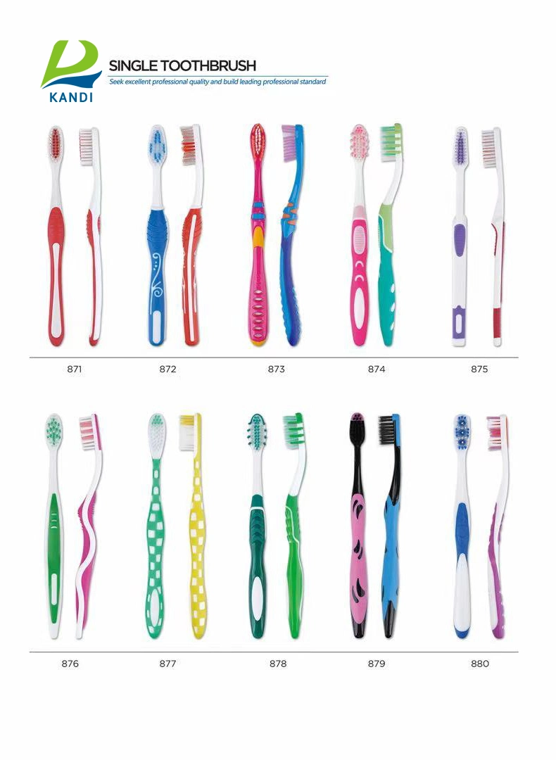 Free Sample Newly Designed Oral Care Adult Toothbrush Manufacture
