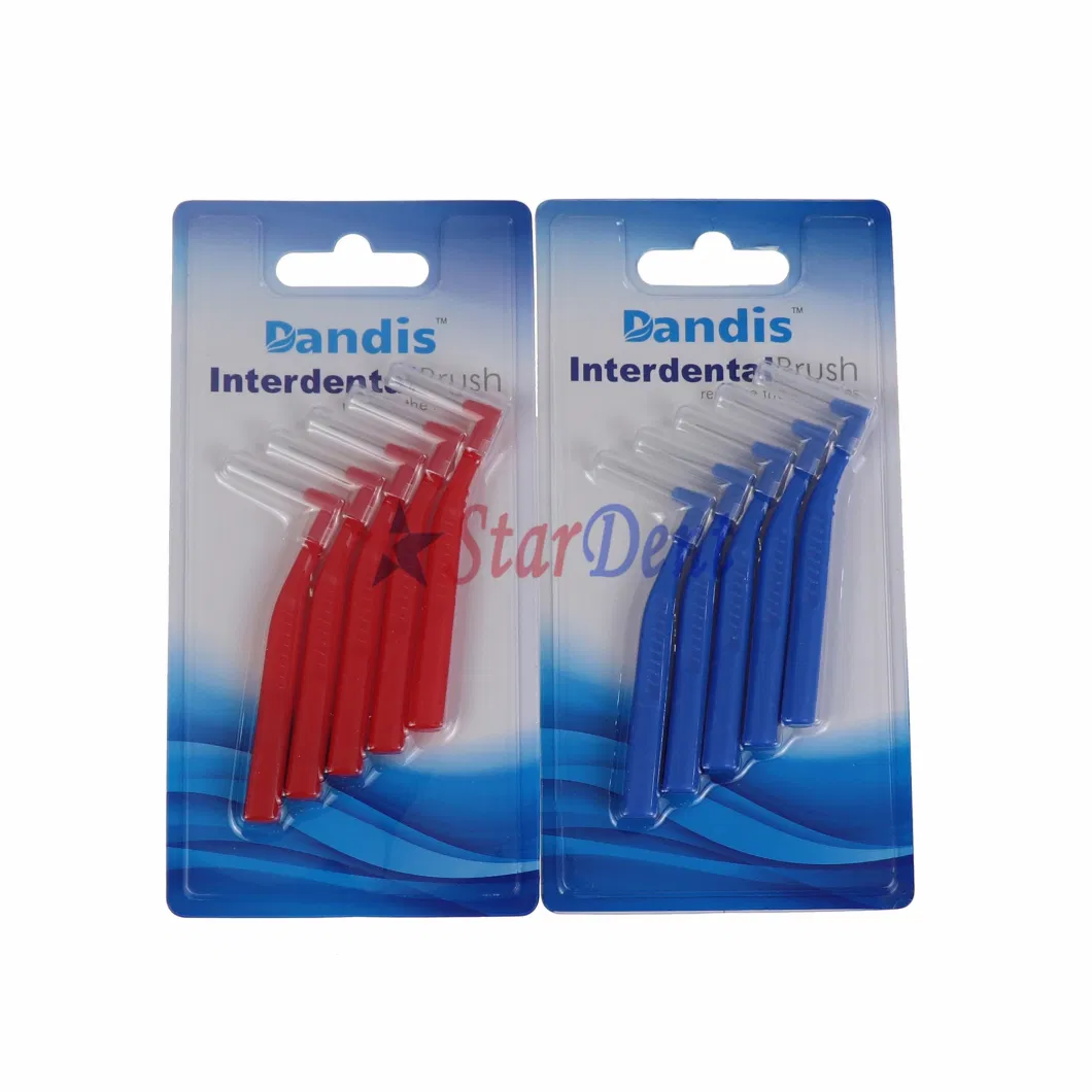 Disposable Interdental Brush Tepe Angle Interdental Brush Teeth Gap Brush