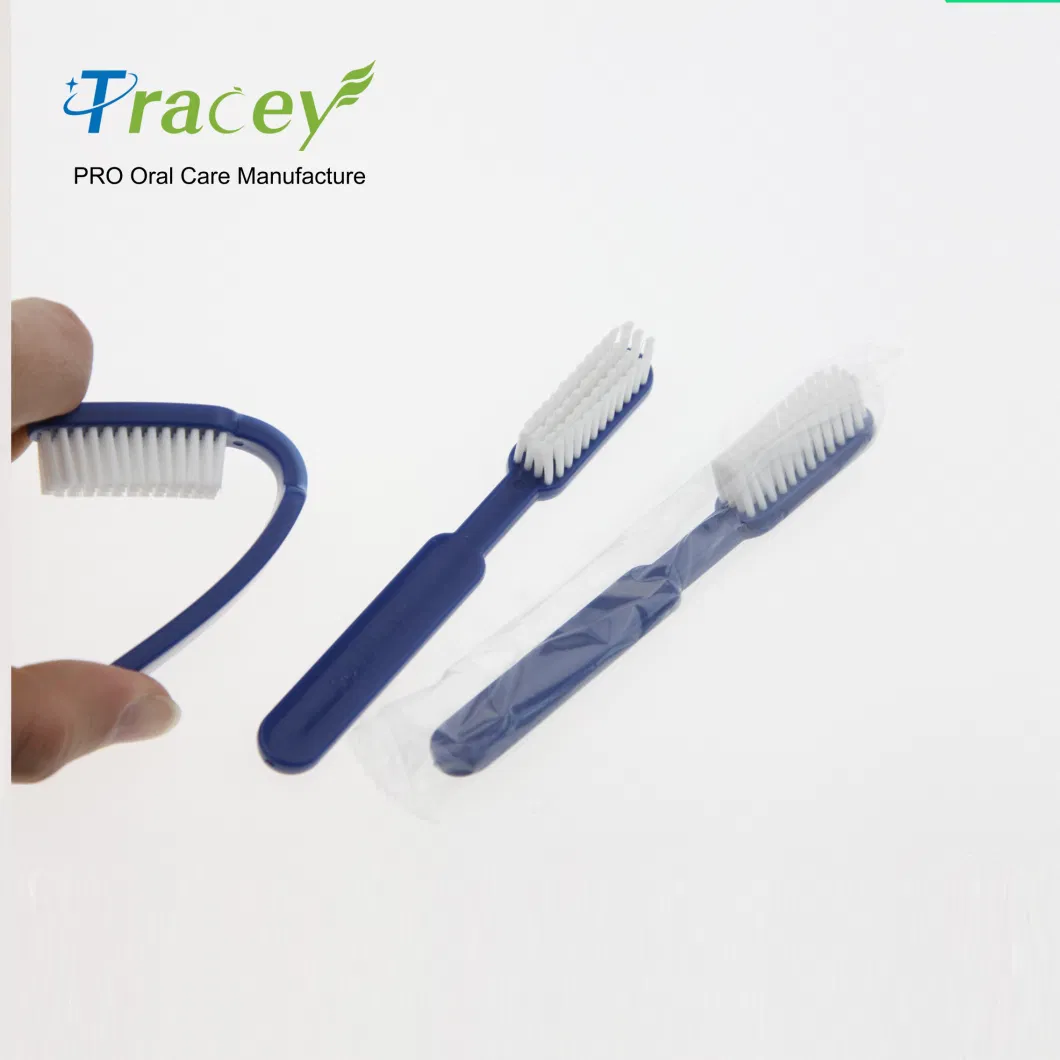 Safe Small Size Pocket Rubber Prison Toothbrush