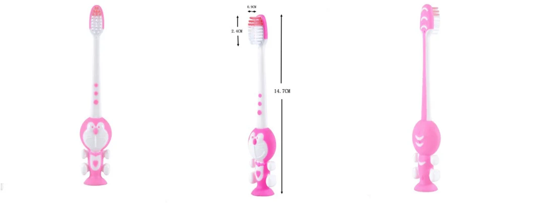 OEM Wholesale Soft Bristles Household Kids/Children Oral Care Suction Toothbrush