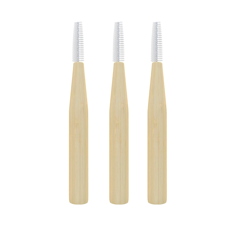 Bamboo Interdental Brush Dental Cleaning Tool Eco-Friendly