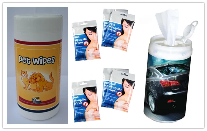 Anti Mosquito Wipes, Mosquito and Insect Repellent Wipes (FW-015)