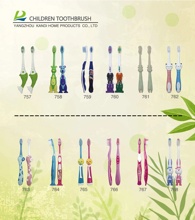 Wholesale Private Label Children Toothbrush with Frog Design